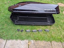 Exodus Roof Box Black  (470 Litre)