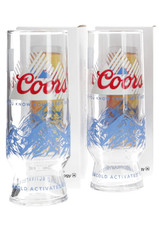 Set of 2 x Coors Pint Glasses