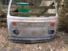 VW camper T2 Original genuine front panel AND BUMPER WALL ART MAN CAVE RESTOR