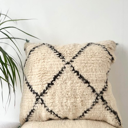 Vintage moroccan beni - vintage, ourain