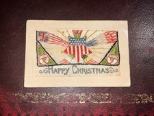 Ww1 silk christmas - ww1,