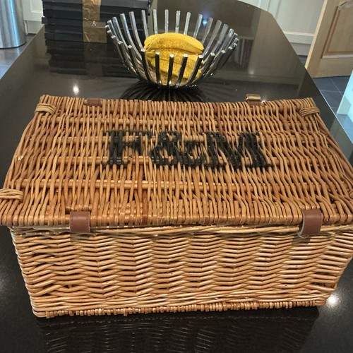 Fortnum mason wicker hamper - &,