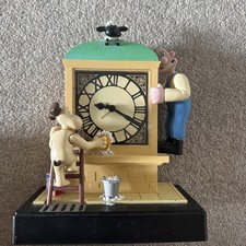 Wesco Wallace & Gromit A Close Shave 1998 Clock Tower Alarm Clock