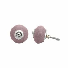 Round Light Pink Cupboard Door