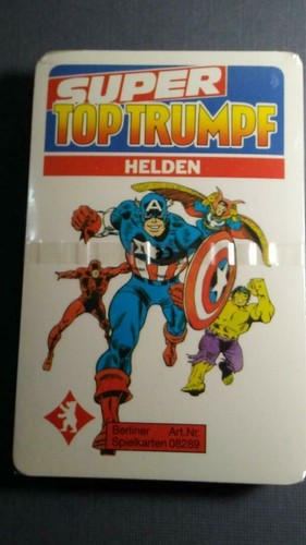 1988 top trumpf - top, marvel