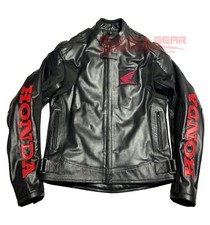 HONDA BLACK COWHIDE LEATHER