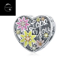 Sterling Silver 925 Charm Love