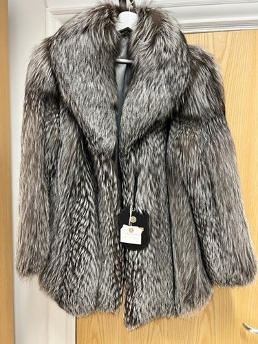 Silver fox jacket