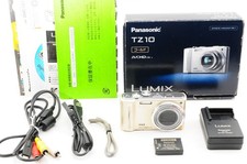 Panasonic LUMIX TZ10 Gold Compact Digital Camera [N MINT w/Box] From JAPAN  #212