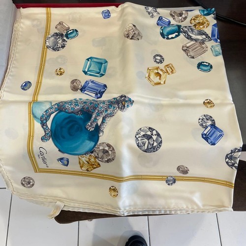 Cartier scarf 100 silk jewelry