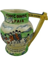 Character Jug Widdicombe Fair Crown Devon Fieldings Scenic Ceramic Pitcher