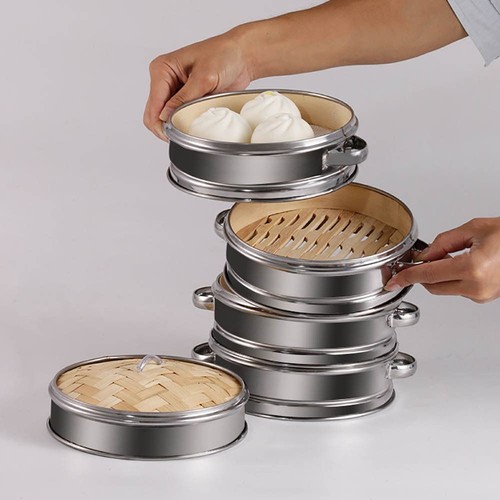 Bamboo steamer - bamboo,