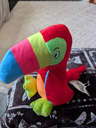 Huggables bright plush - plush, toucan