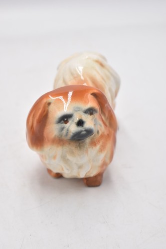 Vintage pekingese dog figurine - vintage,
