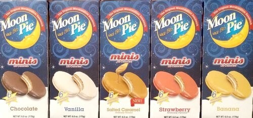 Moon pie minis salted caramel - minis,