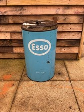 VINTAGE ESSO OIL CAN DRUM, 25