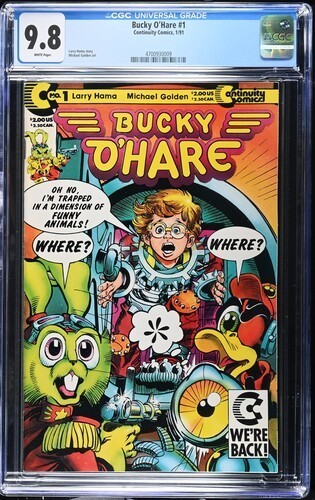 Bucky hare cgc 9 8 - bucky, #1