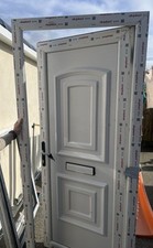 UPVC   DOOR WITH FRAME AND PVC  DOOR