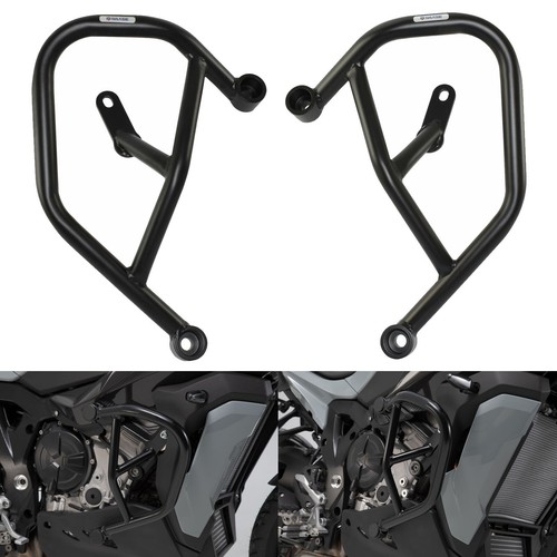 Black engine guard crash - black, bar