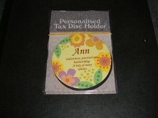 TAX DISC  HOLDER.. (MAGNETIC