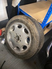 Mercedes SL320 spare wheel