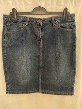 TU @ Sainsbury's Ladies Denim Skirt Size 14