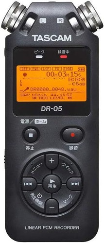 Tascam ver3 linear pcm - dr-05,