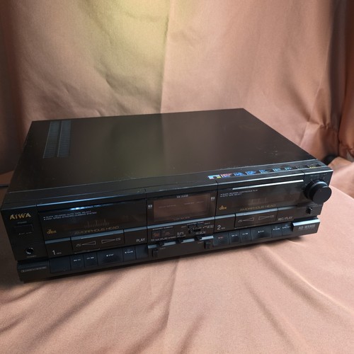 Aiwa wx808 dual cassette - aiwa,