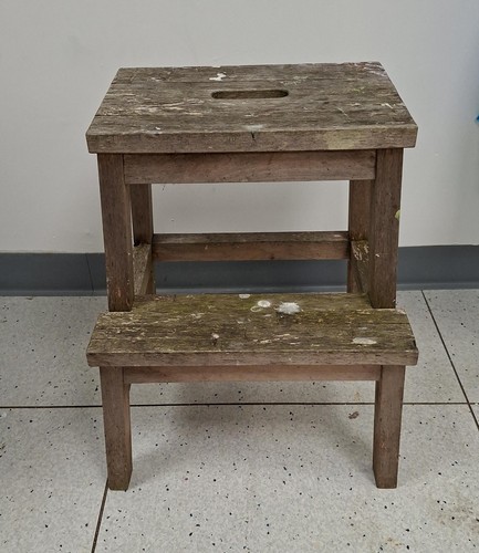 Vintage step wooden - 2,