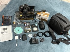 Nikon D5300 Camera with Lens, Filter, and Case Charger Two Batteries And More