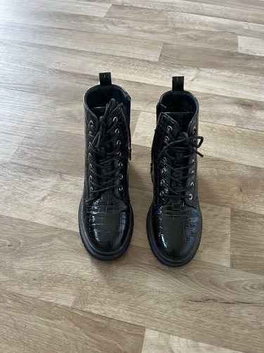 Schuh black boots - schuh, boots,