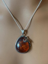 Sterling Silver Leaf Detail