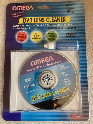Dvd lens cleaner - cleaner, kit