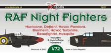 DK Decals 72137 1:72 RAF Night