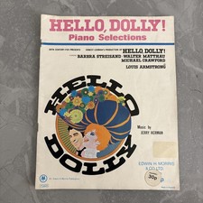 Hello, Dolly! Vintage sheet music Piano Selections - Jerry Herman - 1964 
