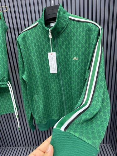 Lacoste green track jacket - green,