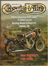CLASSIC BIKE APRIL/MAY 1980 - ROYAL ENFIELD GT TEST / HARLEY XR750 RACER TEST