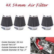 UK 4x 54mm Air Filters Intake