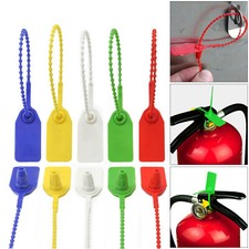 100x Anti-Tamper Seals Plastic Security Seal Security Tags Pull Ties for Luggage