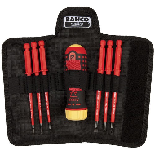 Bahco ratchet screwdriver set - ratchet,