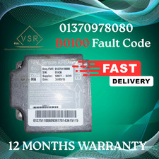 01370978080 AIRBAG ECU FAULT