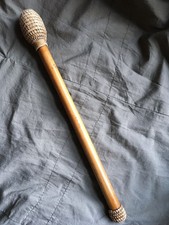 Antique 19th C Bosuns Persuader~Naval Boatswain Press Gang Cosh,Malaca,2 Ended.