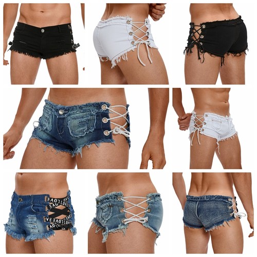Men lace cutout frayed raw - men,