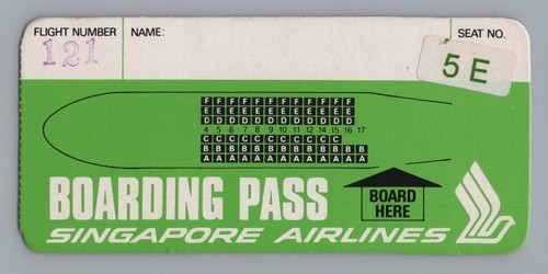 Singapore airlines boeing - singapore, 737