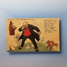 Original Tom Browne Postcard