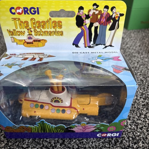 Corgi the beatles yellow - beatles,