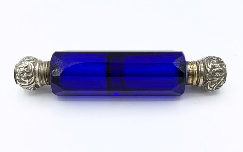 Antique silver blue - silver, &