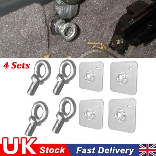 Seat belt harness eye bolts - 4x,