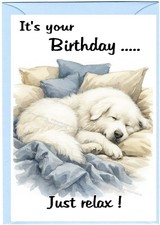 Pyrenean mountain dog - dog, (4"x