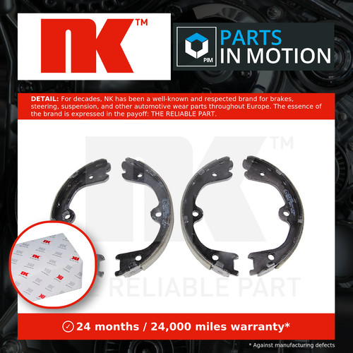Brake shoes set fits - set, nissan